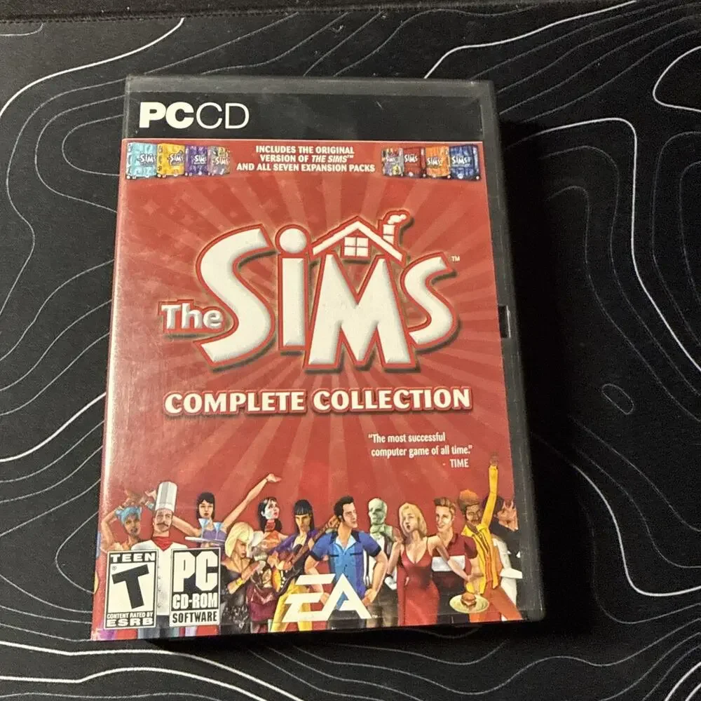 The Sims Complete Collection PC (2005) - 100% Complete 4-Disc Set w/ Manual & Co